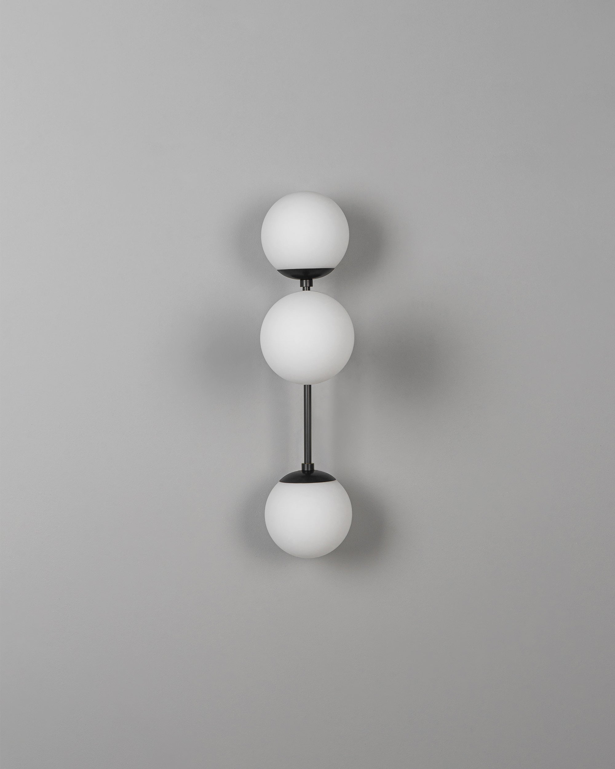 Schwung Armstrong Triple Globe Wall Light 3 Lights